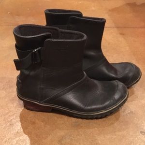 Sorel Leather Short Boots